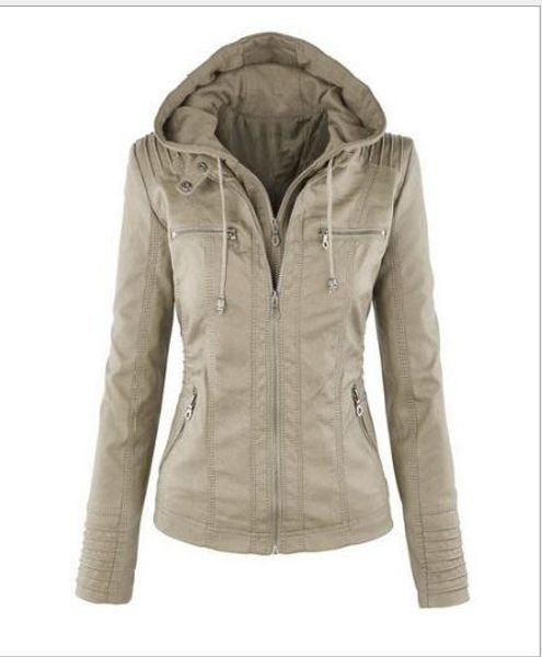 Polyester Plue Size 7XL Leather Jacket Women Autumn Winter Outerwear Coat Lady PU Leather Clothing Female Motorcycle Jackets
Polyester Plue Size 7XL Leather Jacket Women Autumn Winter Outerwear Coat Lady PU Leather Clothing Female Motorcycle Jackets