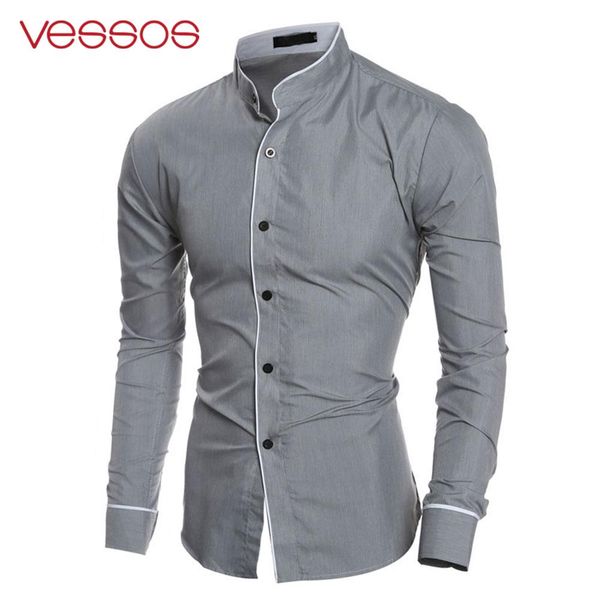 slim shirt korean fashion male long sleeve outdoors casual shirt, White;black 
slim shirt korean fashion male long sleeve outdoors casual shirt, White;black