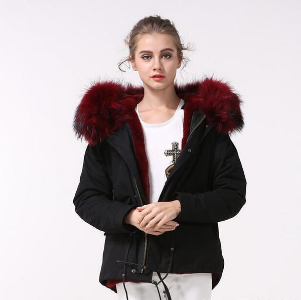 meifeng brand snow fur jackets raccoon fur collar wine red rabbit fur lining black mini parkas meifeng brand lavish furs winter coats
meifeng brand snow fur jackets raccoon fur collar wine red rabbit fur lining black mini parkas meifeng brand lavish furs winter coats