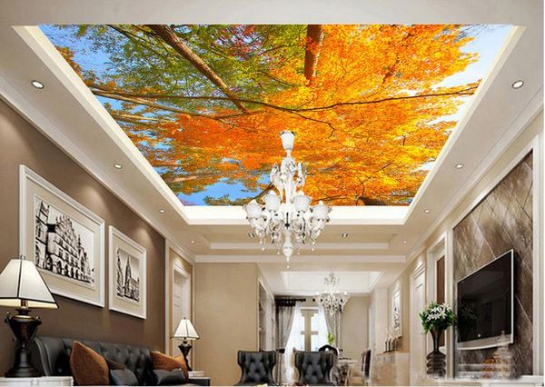 ceiling murals 3d ceiling Beautiful autumn landscape big tree zenith fresco photo wall mural
ceiling murals 3d ceiling Beautiful autumn landscape big tree zenith fresco photo wall mural