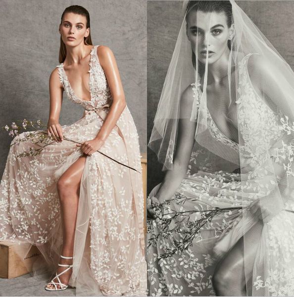 zuhair murad plus size wedding dresses deep v neck lace country wedding dress vestidos de novia custom made, White
zuhair murad plus size wedding dresses deep v neck lace country wedding dress vestidos de novia custom made, White