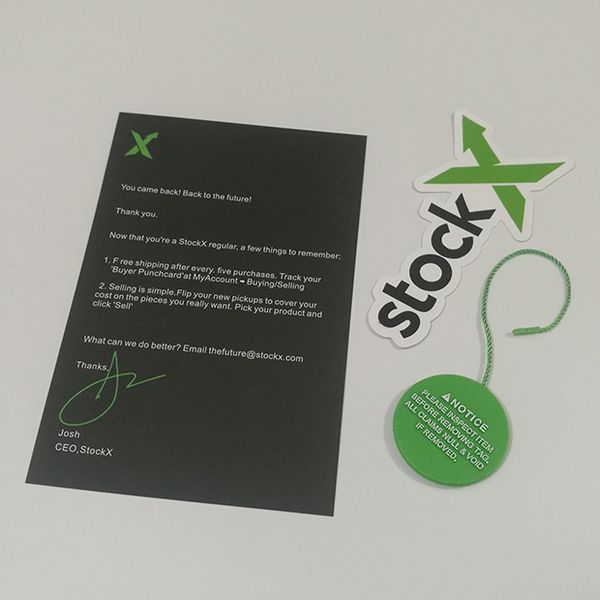 Off Shoe Label Tag QR Code Stock X OG Code Verified Authentic Stock X Tag Sticker Card Shoes Circle Green X Tag
Off Shoe Label Tag QR Code Stock X OG Code Verified Authentic Stock X Tag Sticker Card Shoes Circle Green X Tag