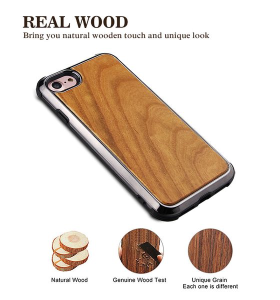 2018 new arrival for iphone 7 plus case shockproof soft edge protective wooden case hybrid pc+tpu+wood defender case
2018 new arrival for iphone 7 plus case shockproof soft edge protective wooden case hybrid pc+tpu+wood defender case