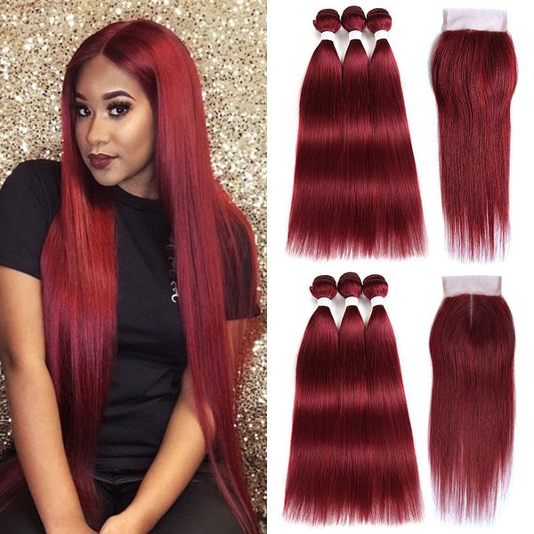 burgundy brazilian human hair weave bundles with closure straight peruvian malaysian burgundy light red hair pre-colored 4pcs lot 10-26 inch, Black;brown
burgundy brazilian human hair weave bundles with closure straight peruvian malaysian burgundy light red hair pre-colored 4pcs lot 10-26 inch, Black;brown