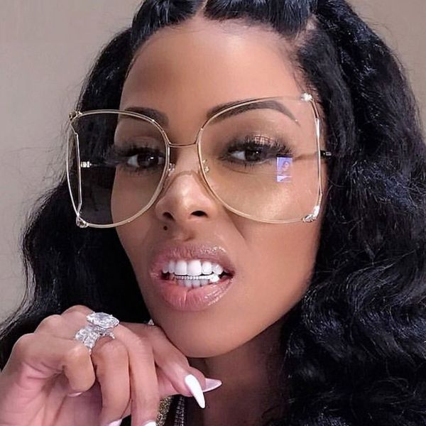 new fashion oversized big frame square sunglasses retro special brand designer clear shade glasses for female pearl eyewear, White;black
new fashion oversized big frame square sunglasses retro special brand designer clear shade glasses for female pearl eyewear, White;black