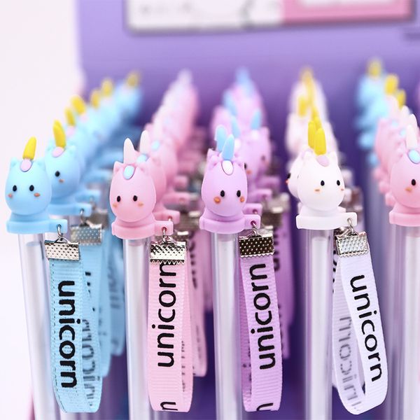 1 pcs gel pens lanyard unicorn black colored kawaii gift gel-ink pens for writing cute stationery office school supplies
1 pcs gel pens lanyard unicorn black colored kawaii gift gel-ink pens for writing cute stationery office school supplies