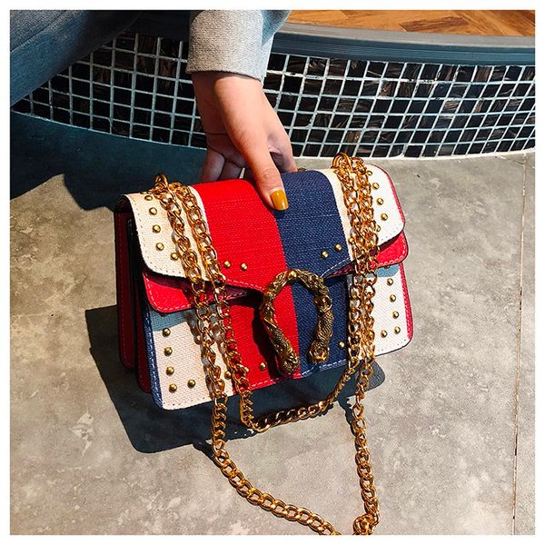 new fashion leather ladies stripes rivet bags chain shoulder cross body purse messenger bags kuankuanxiu //9
new fashion leather ladies stripes rivet bags chain shoulder cross body purse messenger bags kuankuanxiu //9