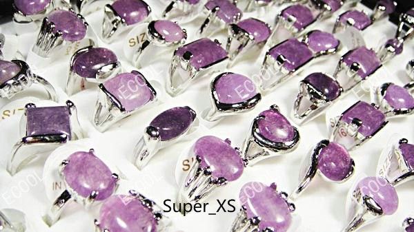 15pcs/lot natural purple stone silver plated rings for women fashion jewelry bulks ring lots lr022, Golden;silver
15pcs/lot natural purple stone silver plated rings for women fashion jewelry bulks ring lots lr022, Golden;silver