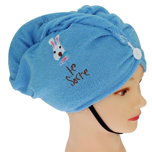 wholesale- blue microfiber soft hair dry towel bath wrap bathroom accessories spa women hat bathing cap hat
wholesale- blue microfiber soft hair dry towel bath wrap bathroom accessories spa women hat bathing cap hat