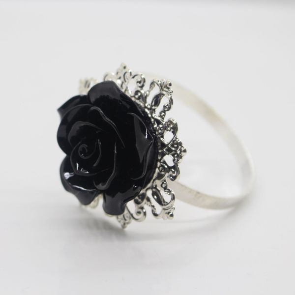 new 10pcs black resin rose iron napkin ring party entertain wedding napkins cloth decorative deduction table banquet dinner
new 10pcs black resin rose iron napkin ring party entertain wedding napkins cloth decorative deduction table banquet dinner