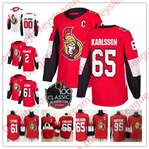 ottawa senators new brand 100th classic #2 dion phaneuf 61 mark stone 65 erik karlsson 95 matt duchene white red stitched hockey jersey, Black;red
ottawa senators new brand 100th classic #2 dion phaneuf 61 mark stone 65 erik karlsson 95 matt duchene white red stitched hockey jersey, Black;red