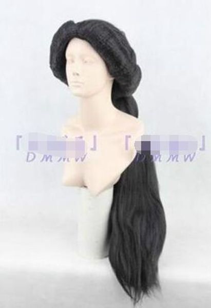 new aladdin magi princess jasmine arabian nights black fluffy cosplay wig, Black;brown
new aladdin magi princess jasmine arabian nights black fluffy cosplay wig, Black;brown