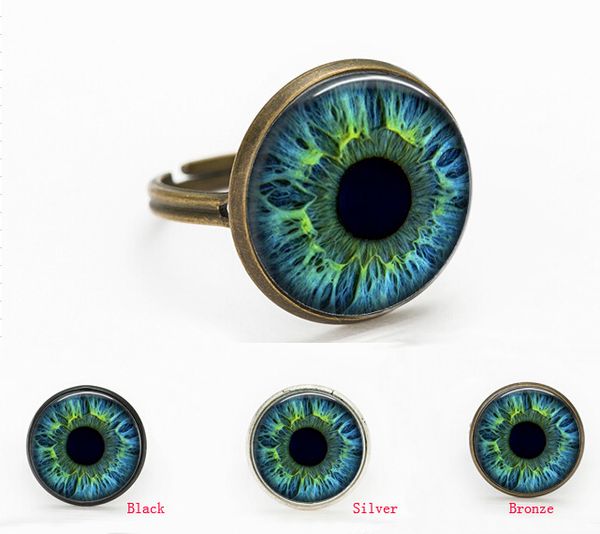 suteyi 3 colors cat eye glass cabochon statement art rings jewelry gift for send friend adjustable rings handmade 100%, Silver
suteyi 3 colors cat eye glass cabochon statement art rings jewelry gift for send friend adjustable rings handmade 100%, Silver