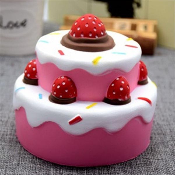 squishy 12cm anti-stress toys double layer strawberry cake squishy slow rising cream scented decompression cure toy baby new year gift toys
squishy 12cm anti-stress toys double layer strawberry cake squishy slow rising cream scented decompression cure toy baby new year gift toys