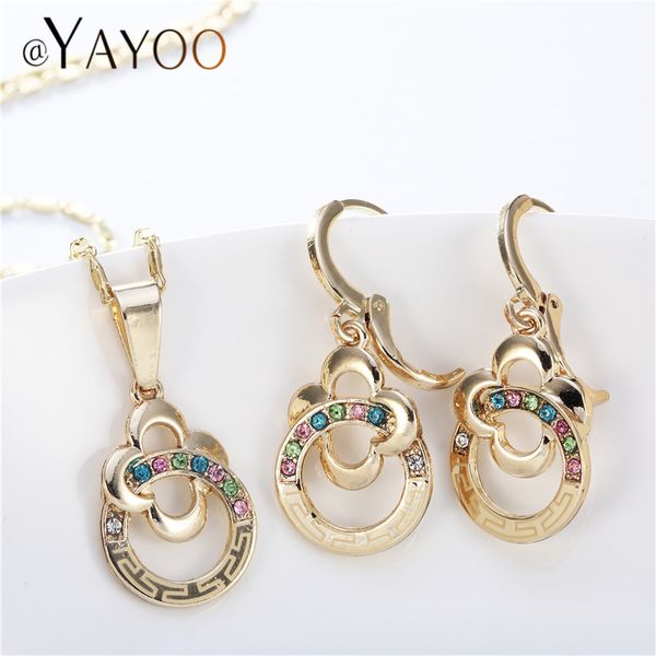 

ayayoo new fashion african jewelry set dubai gold color bridal necklace set imitation crystal indian wedding jewelry, Silver