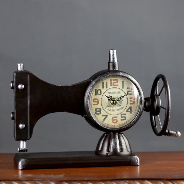 antique style electronic clock home decoration sewing machine model sitting room deskdigital saat handmade table clock reloj
antique style electronic clock home decoration sewing machine model sitting room deskdigital saat handmade table clock reloj