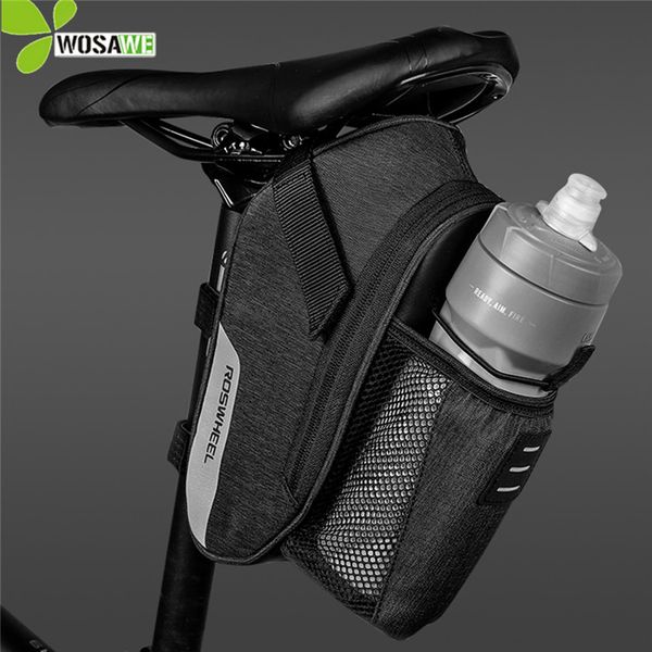 roswheel 1.8l capacity bike bag with water bottle pocket cycling reflective rear seat saddle tail bag for bicycle accessory
roswheel 1.8l capacity bike bag with water bottle pocket cycling reflective rear seat saddle tail bag for bicycle accessory