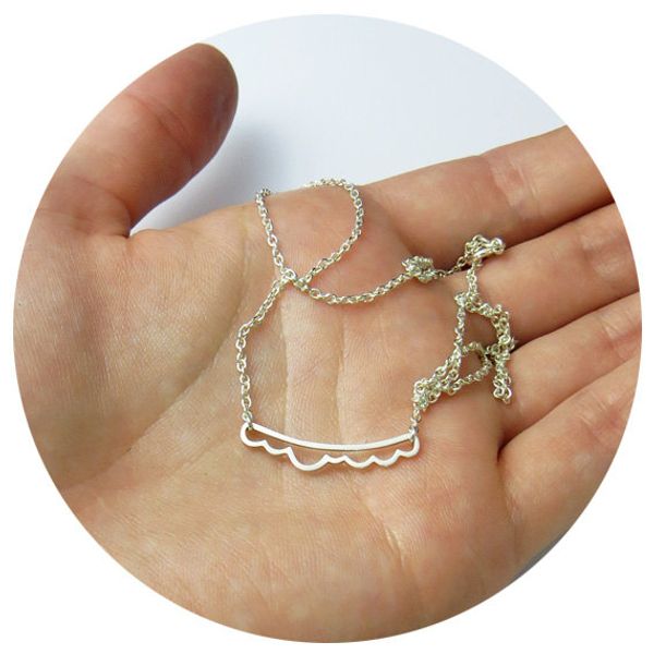 elegant wavy line necklace hollow tilde bar pendant curly curvy undulating necklace jewelry for girls, Silver
elegant wavy line necklace hollow tilde bar pendant curly curvy undulating necklace jewelry for girls, Silver