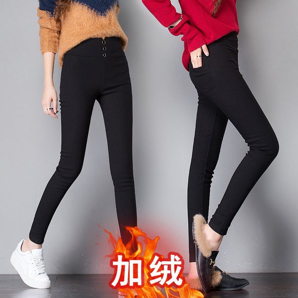black 2019 spring new fashion women pencil pants casual elastic waist skinny trousers plus size black stretch ankle-lengt pants, Black;white
black 2019 spring new fashion women pencil pants casual elastic waist skinny trousers plus size black stretch ankle-lengt pants, Black;white
