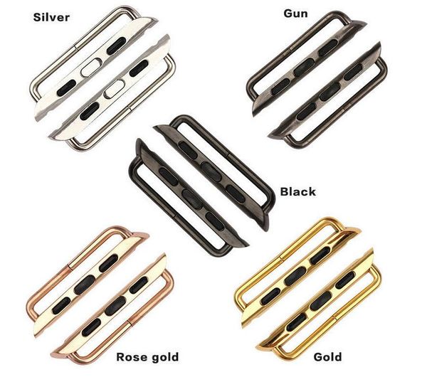 42mm 38mm connector adapter for apple watch band 44mm 40mm stainless steel metal adapter tool for iwatch 5/4/3/2 accessories
42mm 38mm connector adapter for apple watch band 44mm 40mm stainless steel metal adapter tool for iwatch 5/4/3/2 accessories