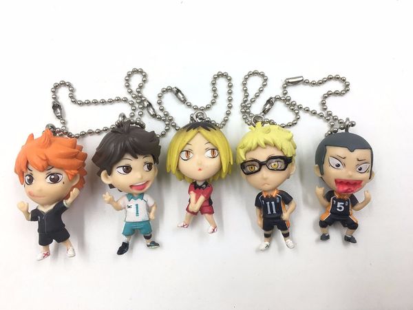 random send 3-4cm 1 set japanese original anime haikyuu brinquedos keychain, Silver
random send 3-4cm 1 set japanese original anime haikyuu brinquedos keychain, Silver