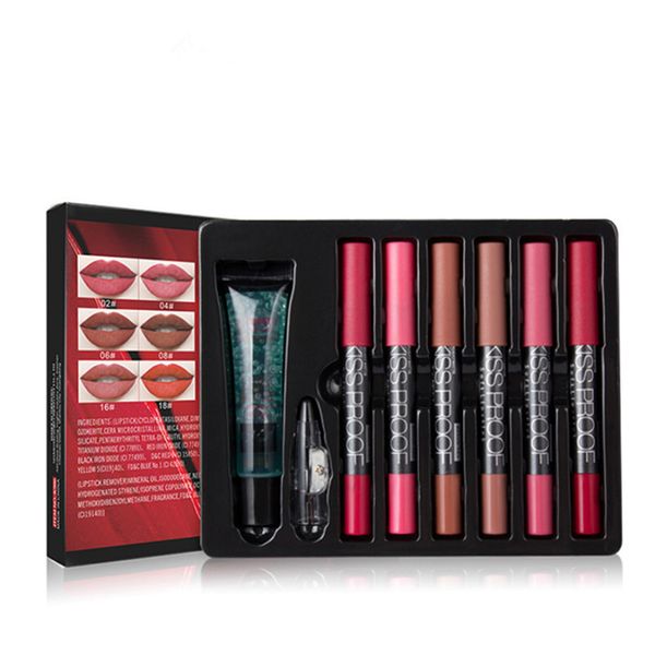 menow brand make up set 6 kiss proof lipstick pencil sharpener remover cosmetic combination waterproof lip make up
menow brand make up set 6 kiss proof lipstick pencil sharpener remover cosmetic combination waterproof lip make up