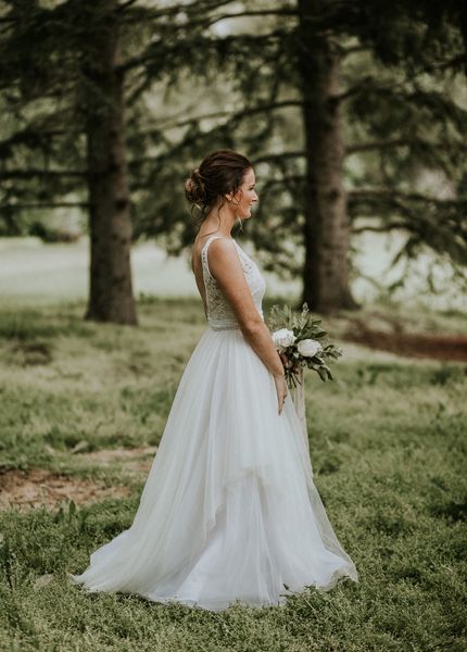 fancy lace tulle wedding dress backless peplum sweep train ivory wedding dresses bridal gowns 2018, White
fancy lace tulle wedding dress backless peplum sweep train ivory wedding dresses bridal gowns 2018, White