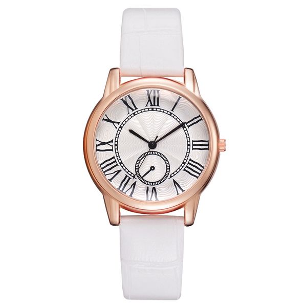 women brand fashion leather watches for women luxury rose rome design casual sports clock ladies quartz watch, Slivery;brown
women brand fashion leather watches for women luxury rose rome design casual sports clock ladies quartz watch, Slivery;brown