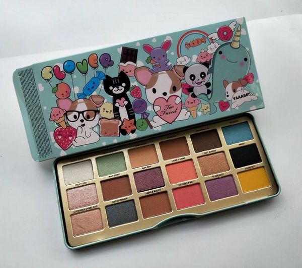 too face makeup clover a girls friend eye shadow palette 18 colors eyeshadow palette dhl free
too face makeup clover a girls friend eye shadow palette 18 colors eyeshadow palette dhl free