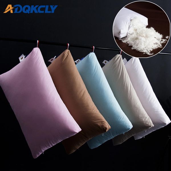 adqkcly home textile feather pillow fluffy breathable neck 48*74cm/pc standard antibacterial bedding pillow 5 colors
adqkcly home textile feather pillow fluffy breathable neck 48*74cm/pc standard antibacterial bedding pillow 5 colors