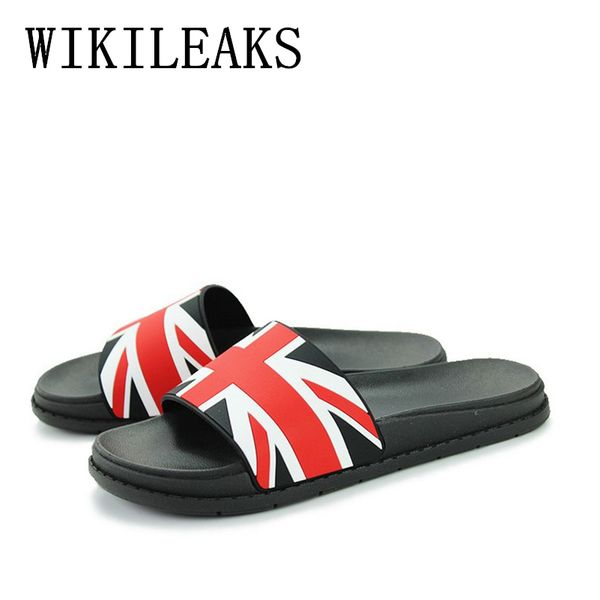 new summer beach slippers women shoes zapatos hombre pantufas de pelucia brand union jack sandals woman designer slides ciabatte, Black
new summer beach slippers women shoes zapatos hombre pantufas de pelucia brand union jack sandals woman designer slides ciabatte, Black