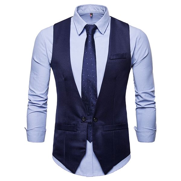 men suit vest tuxedo waistcoat solid wedding blazers business sleeveless slim fit design formal dress jacket waistcoat male, Black;white
men suit vest tuxedo waistcoat solid wedding blazers business sleeveless slim fit design formal dress jacket waistcoat male, Black;white
