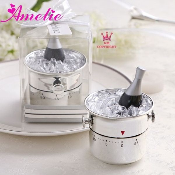 10piece/lot with champagne bucket kitchen timer unique party favours wedding gifts for guests souvenir
10piece/lot with champagne bucket kitchen timer unique party favours wedding gifts for guests souvenir