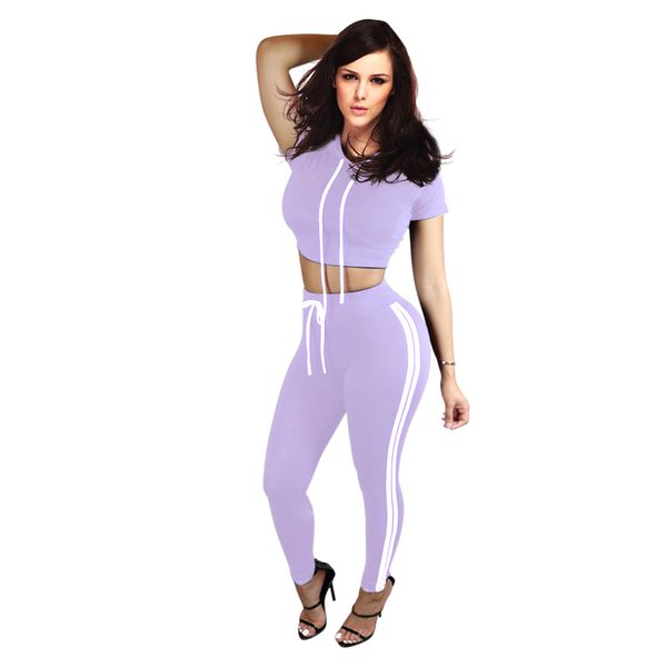 Solid Womens Tracksuit Fashion Hooded Crop Top and Long Pants Two Piece Set Female Cotton Casual Pants Suits Set Summer Outfits 5 Colors
Solid Womens Tracksuit Fashion Hooded Crop Top and Long Pants Two Piece Set Female Cotton Casual Pants Suits Set Summer Outfits 5 Colors