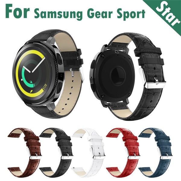 watch band leather replacement accessories wristband straps for samsung gear sport fashion luxury watch strap n.22, Black;brown
watch band leather replacement accessories wristband straps for samsung gear sport fashion luxury watch strap n.22, Black;brown