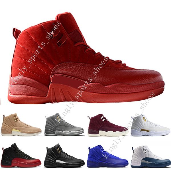 12 12s mens basketball shoes wheat dark grey bordeaux flu game the master taxi playoffs wool barons gym red royal blue suede sports sneakers
12 12s mens basketball shoes wheat dark grey bordeaux flu game the master taxi playoffs wool barons gym red royal blue suede sports sneakers