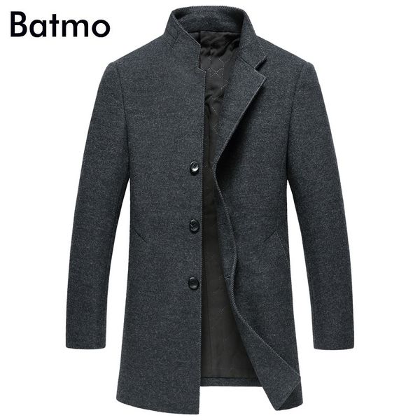 batmo 2018 new arrival winter wool smart casual thicked trench coat men,men's winter jackets ,plus-size 99837, Black
batmo 2018 new arrival winter wool smart casual thicked trench coat men,men's winter jackets ,plus-size 99837, Black