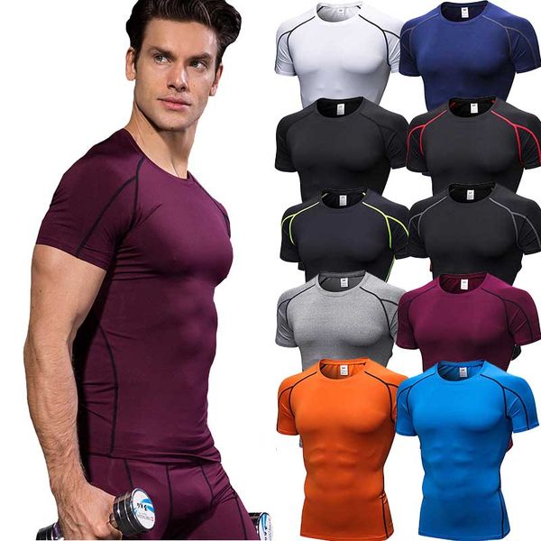 summer men's t shirts quick dry tight fitness running t shirts men solid short sleeve gym sport tee clothing men's sportswear, White;black
summer men's t shirts quick dry tight fitness running t shirts men solid short sleeve gym sport tee clothing men's sportswear, White;black