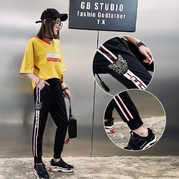 2018 female summer loose-fitting student harajuku hip-hop pants nine-point harem leggings cat sequins
2018 female summer loose-fitting student harajuku hip-hop pants nine-point harem leggings cat sequins