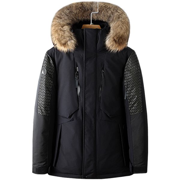 2018 down jackets men fur hooded duck warm down coats male casual winter outerwer parkas 1798, Black
2018 down jackets men fur hooded duck warm down coats male casual winter outerwer parkas 1798, Black