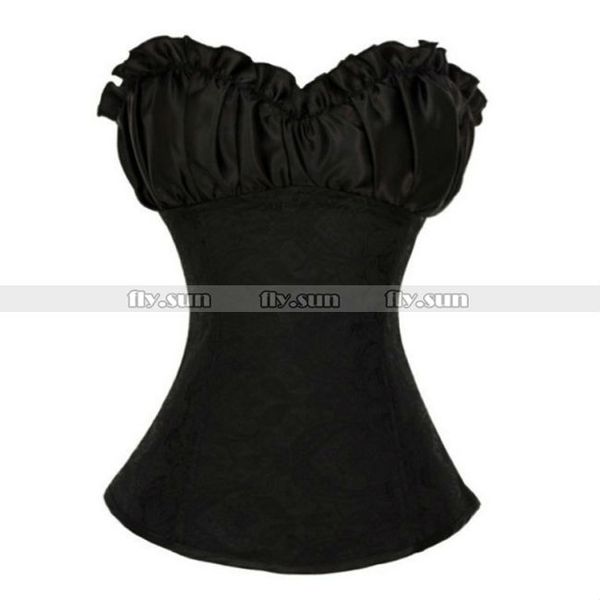 black brocade overbust corset outerwear lace up boned bustier basque lingerie plus size s l xl 2xl 3xl 4xl 5xl 6xl, Black;white
black brocade overbust corset outerwear lace up boned bustier basque lingerie plus size s l xl 2xl 3xl 4xl 5xl 6xl, Black;white