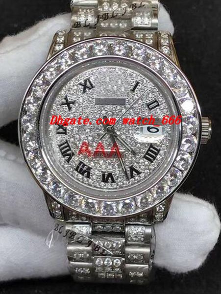 Luxury wri twatch new li ting tainle teel with bigger diamond men 039 watch 116200 automatic mechanical watche new arrival hipping 
Luxury wri twatch new li ting tainle teel with bigger diamond men 039 watch 116200 automatic mechanical watche new arrival hipping