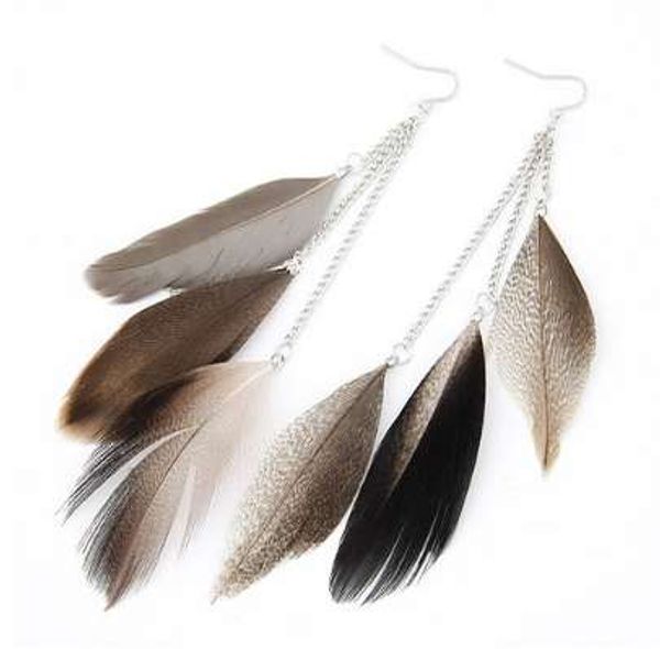 h:hyde indian jewelry boho earrings colorful long feather tassel drop ethnic earrings new brincos for women, Golden
h:hyde indian jewelry boho earrings colorful long feather tassel drop ethnic earrings new brincos for women, Golden