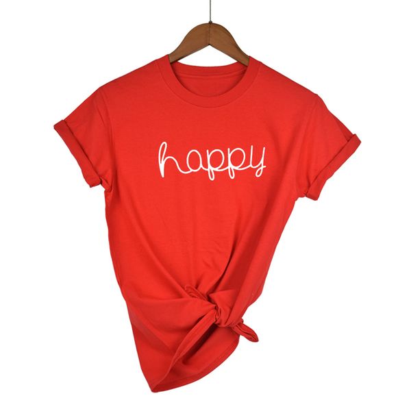 korean style summer female t-shirt wholesale casual lady brand tee happy letter print women's t shirts loose t-shirt bts, White
korean style summer female t-shirt wholesale casual lady brand tee happy letter print women's t shirts loose t-shirt bts, White