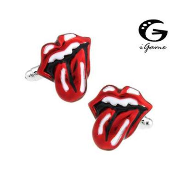 igame cuff links red color novelty big mouth rock & hiphop style ing, Silver
igame cuff links red color novelty big mouth rock & hiphop style ing, Silver