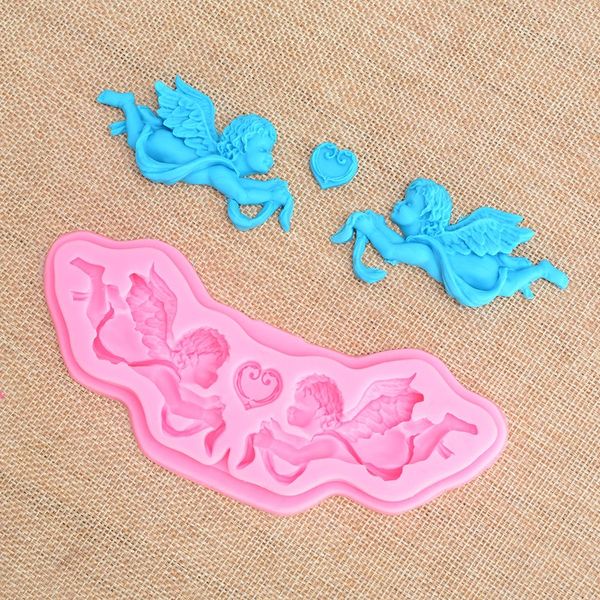 1pc 3d love cupid silicone fondant mold handmade soap chocolate decoration tools diy kitchen baking mould candle mold
1pc 3d love cupid silicone fondant mold handmade soap chocolate decoration tools diy kitchen baking mould candle mold