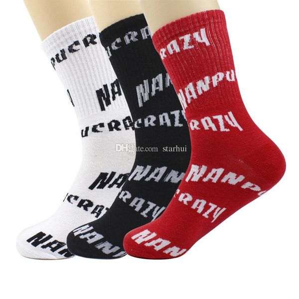 cotton letter mid stocking socks for women men athletic sport basketball happy skate hip hop long socks wx-s03
cotton letter mid stocking socks for women men athletic sport basketball happy skate hip hop long socks wx-s03
