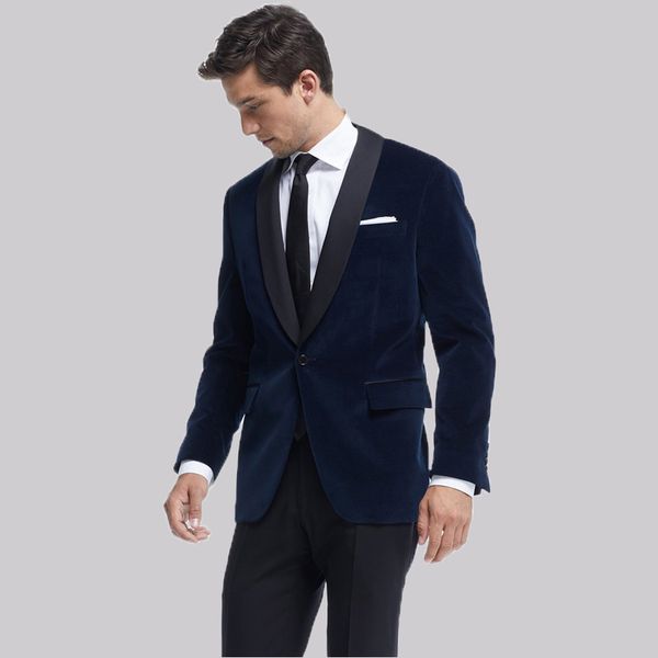smoking jacket royal blue velvet men suits for wedding satin shawl lapel handsome groom tuxedos slim fit male blazers 2 pieces jacket+pants, Black;gray
smoking jacket royal blue velvet men suits for wedding satin shawl lapel handsome groom tuxedos slim fit male blazers 2 pieces jacket+pants, Black;gray