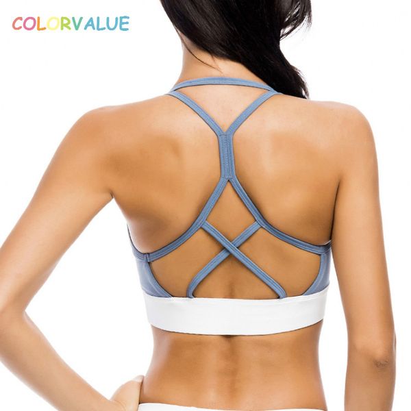 colorvalue high impact yoga running bra women shakeproof fitness bra beautiful back sport quick dry athletic vest, White;black
colorvalue high impact yoga running bra women shakeproof fitness bra beautiful back sport quick dry athletic vest, White;black