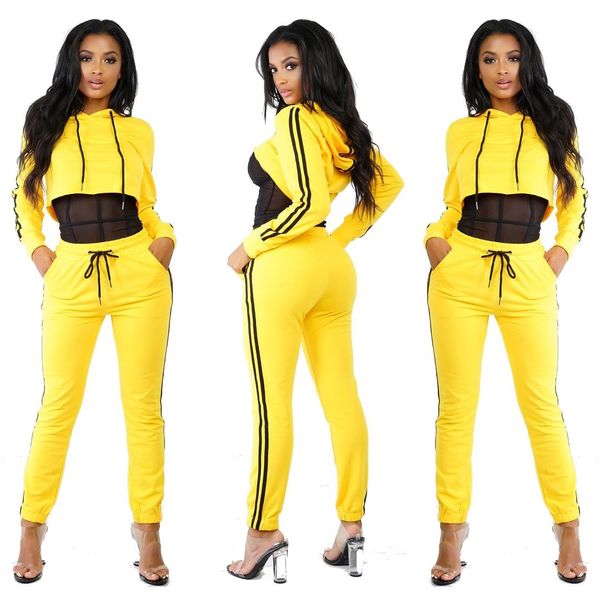 Осень из двух частей наряд женщины короткие топы лоскутное брюки толстовки сексу
Осень из двух частей наряд женщины короткие топы лоскутное брюки толстовки сексу